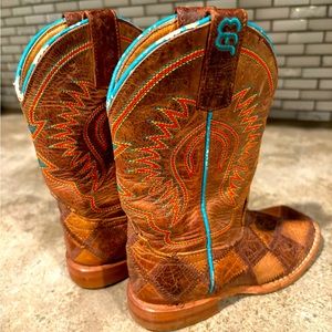 Anderson Bean Toddler Baby Patchwork Boot